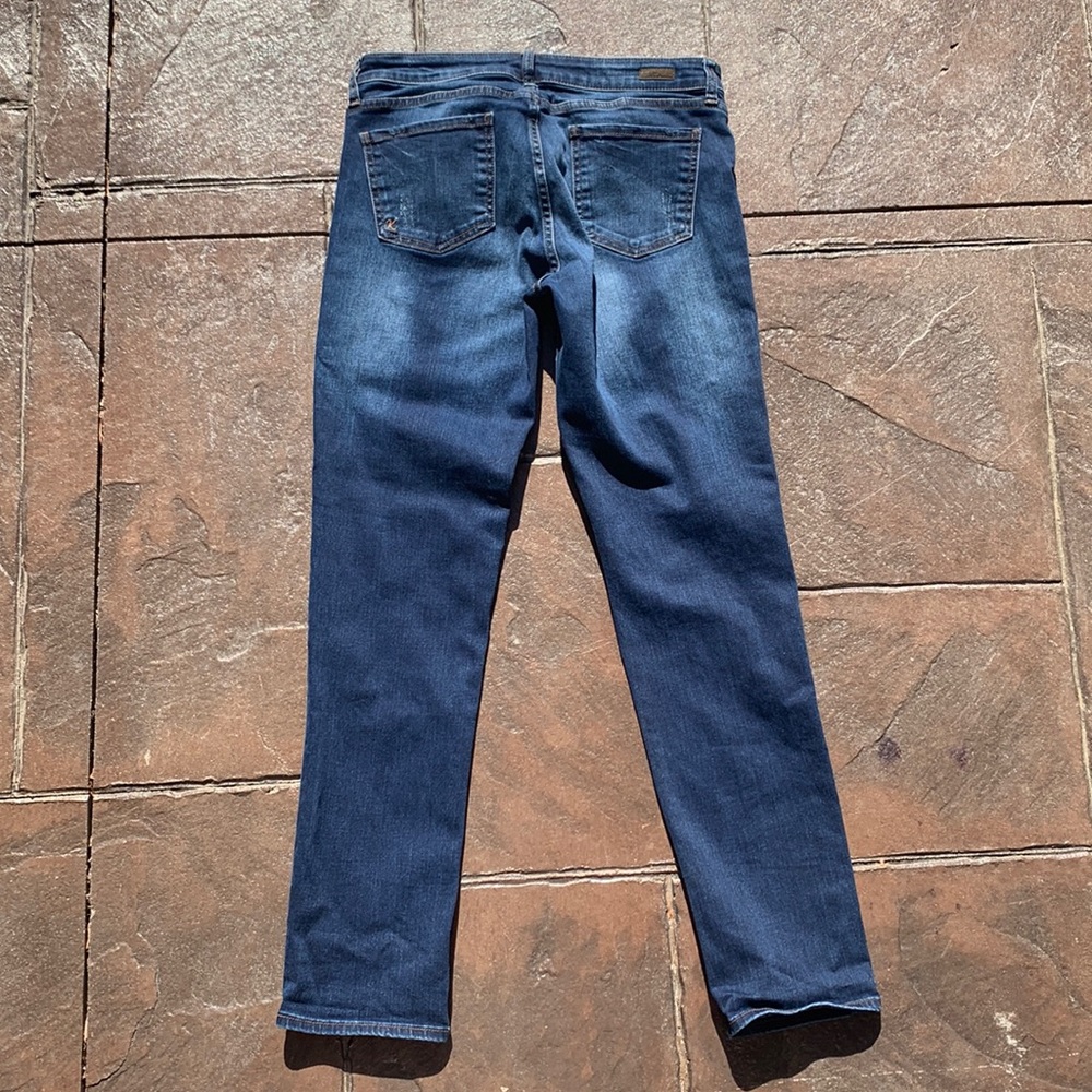 Kut from the Kloth Women's Straight Leg Jeans - Dark Blue
